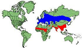 Garganey Map